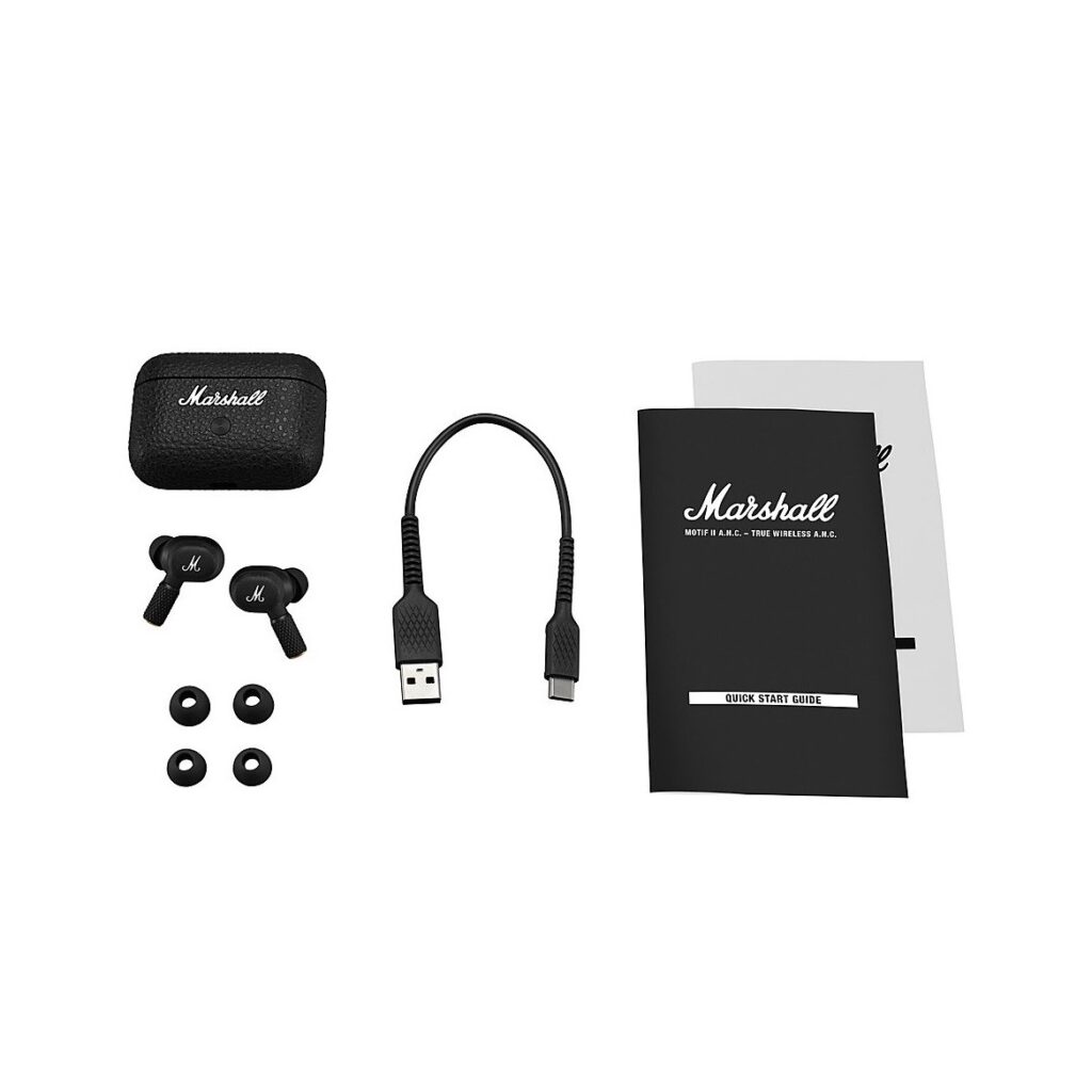 Sluchawki Marshall Motif II A.N.C Czarny-4