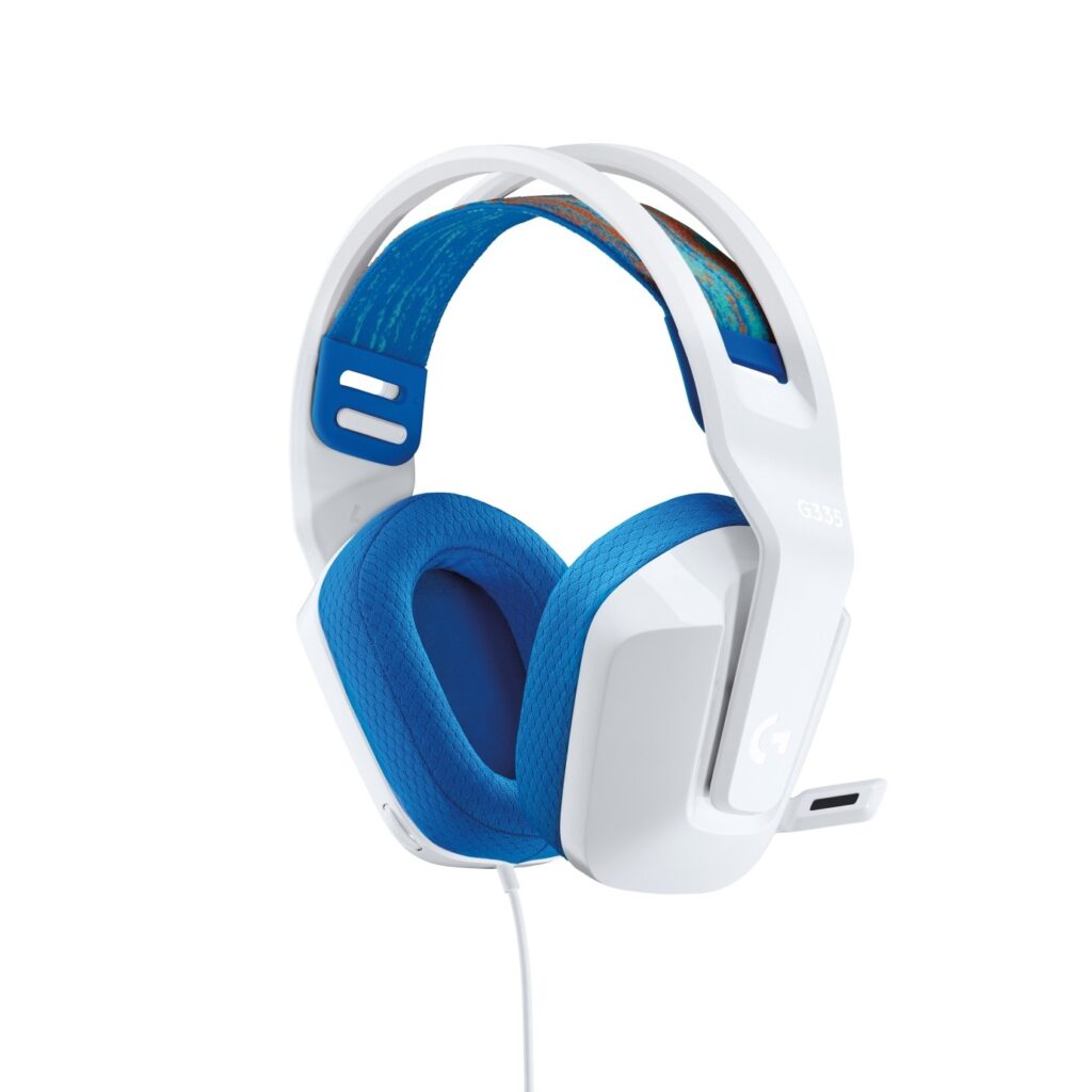 Słuchawki przewodowe Logitech G335 Biały-1