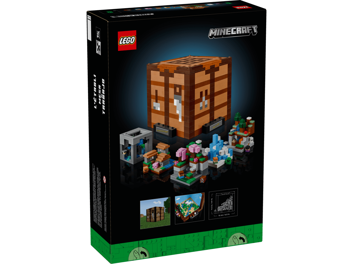 LEGO Minecraft 21265 Stół warsztatowy-main