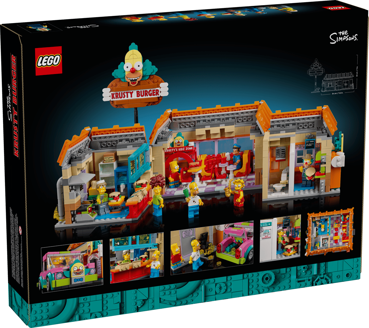 LEGO 10352 ICONS The Simpsons Krusty Burger-main