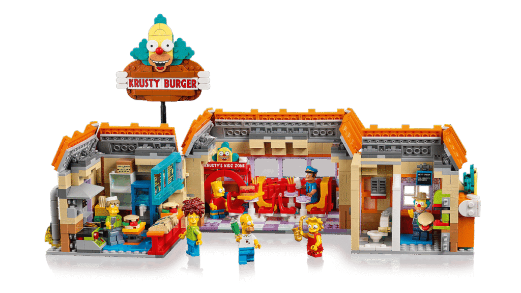 LEGO 10352 ICONS The Simpsons Krusty Burger-2