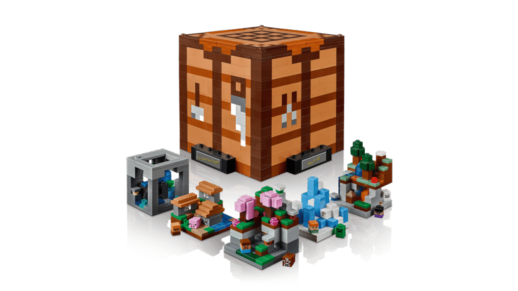 LEGO Minecraft 21265 Stół warsztatowy-1
