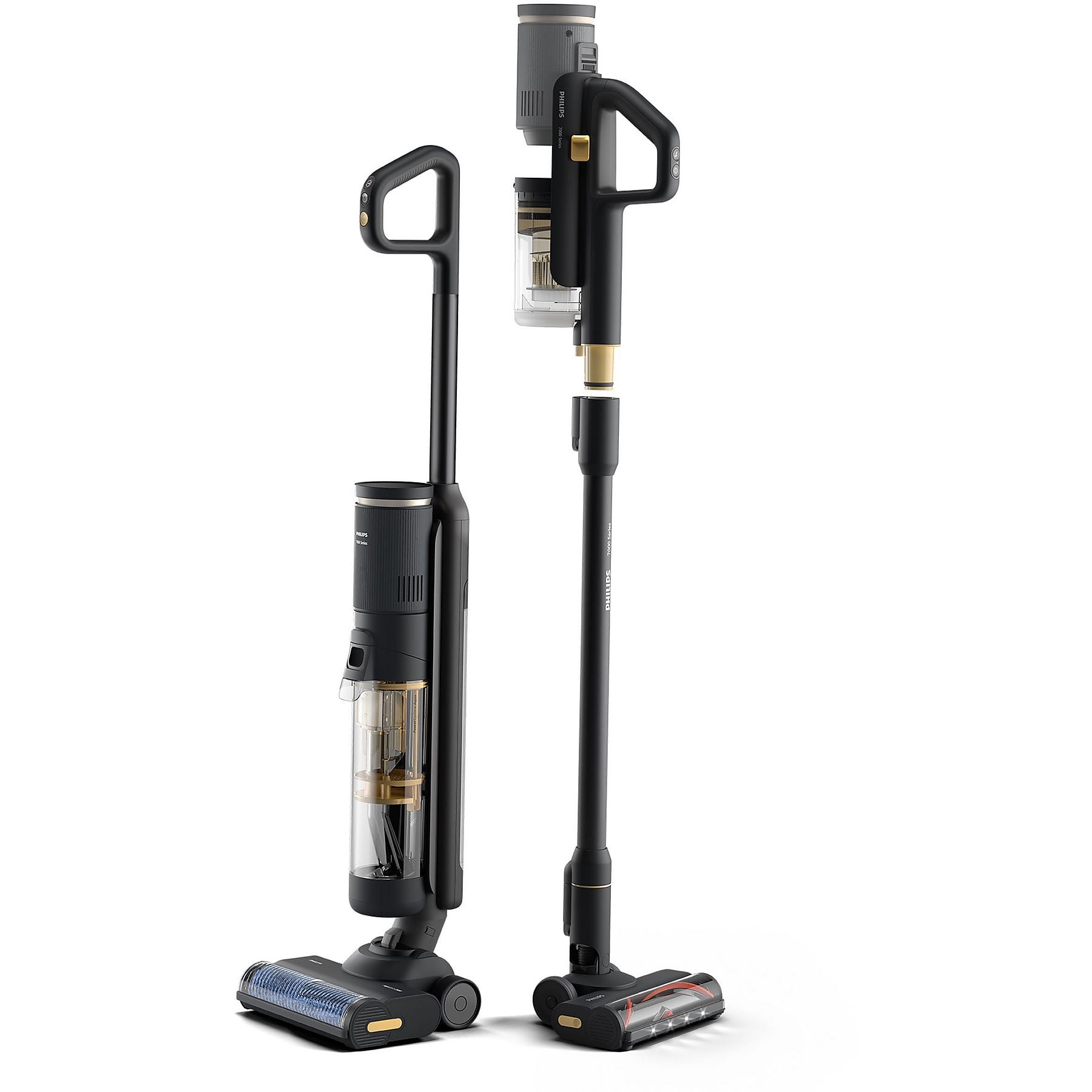 Odkurzacz bezprzewodowy PHILIPS AquaTrio XW7264/11 z funkcją aktywnego mycia-main