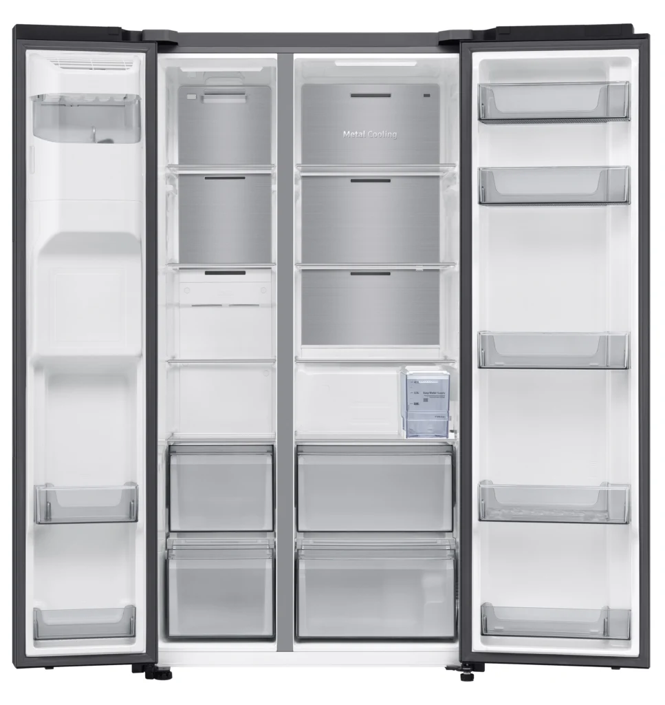 Lodówka SBS Samsung RS70F65KEFEO-4