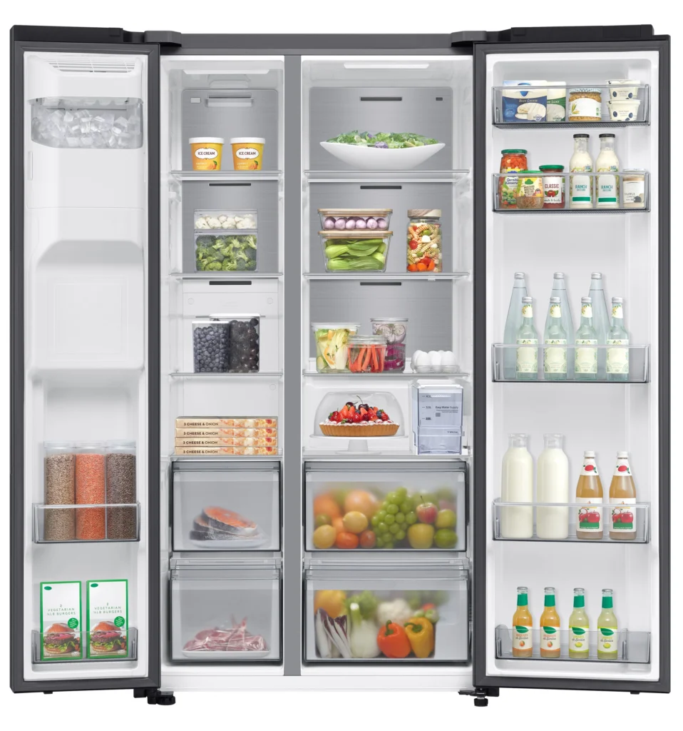 Lodówka SBS Samsung RS70F65KEFEO-5